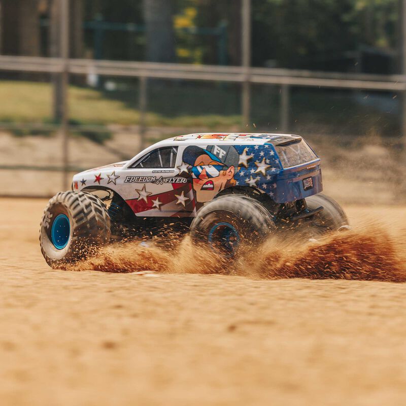 ARRMA Freedom Flyer 223S RTR with LiPo Battery and Charger RC Stadium Truck 1/10 Scale (25)