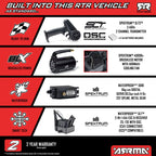ARRMA Freedom Flyer 223S RTR with LiPo Battery and Charger RC Stadium Truck 1/10 Scale (3)