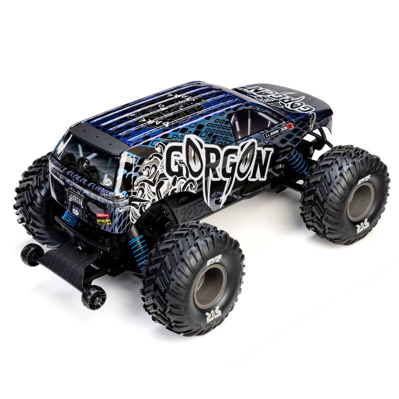 ARRMA Gorgon 223S 2WD RTR Brushless Blue/Black RC Monster Truck 1/10 Scale (17)
