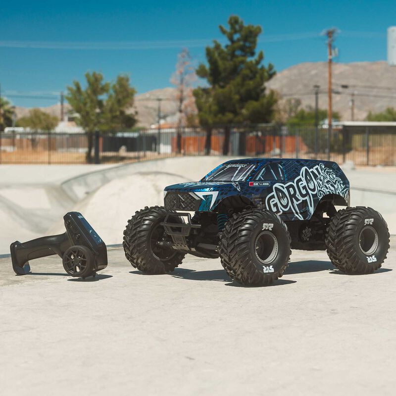 ARRMA Gorgon 223S 2WD RTR Brushless Blue/Black RC Monster Truck 1/10 Scale (33)