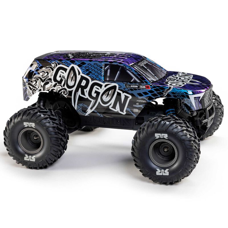 ARRMA Gorgon 223S 2WD RTR Brushless Blue/Black RC Monster Truck 1/10 Scale (18)