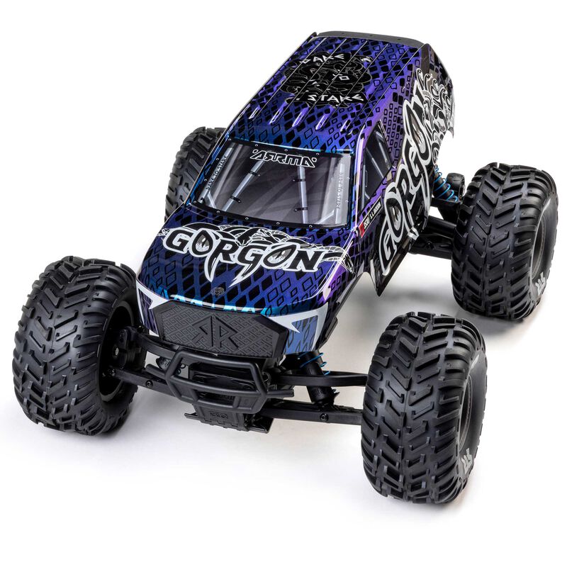 ARRMA Gorgon 223S 2WD RTR Brushless Blue/Black RC Monster Truck 1/10 Scale (26)