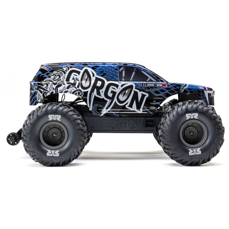 ARRMA Gorgon 223S 2WD RTR Brushless Blue/Black RC Monster Truck 1/10 Scale (19)