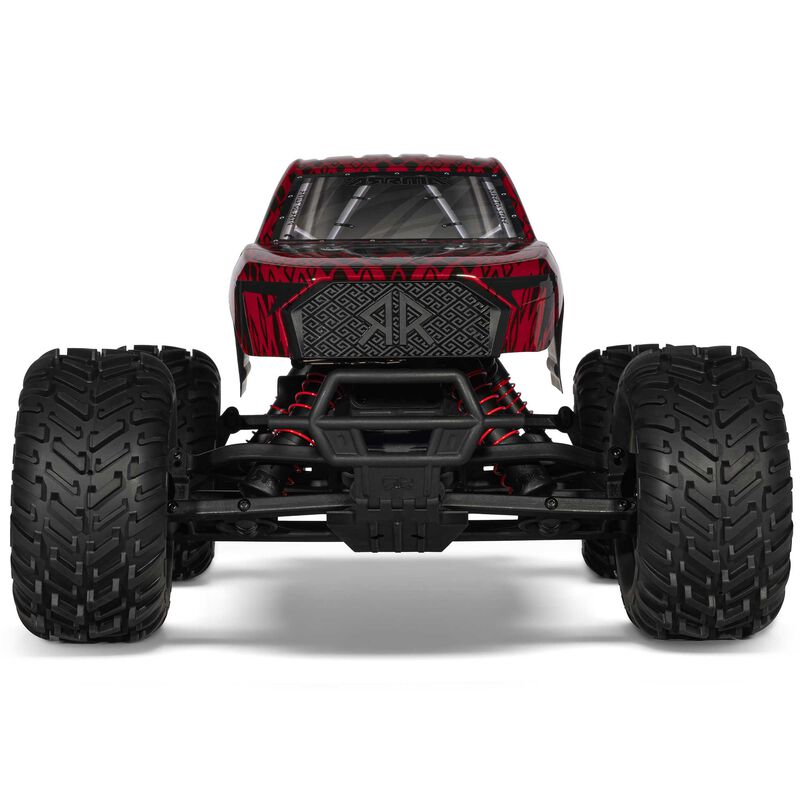 ARRMA Gorgon 223S 2WD RTR Brushless Red/Black RC Monster Truck 1/10 Scale (25)