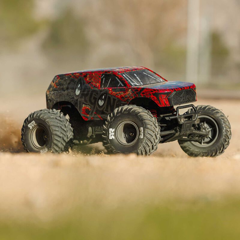 ARRMA Gorgon 223S 2WD RTR Brushless Red/Black RC Monster Truck 1/10 Scale (27)