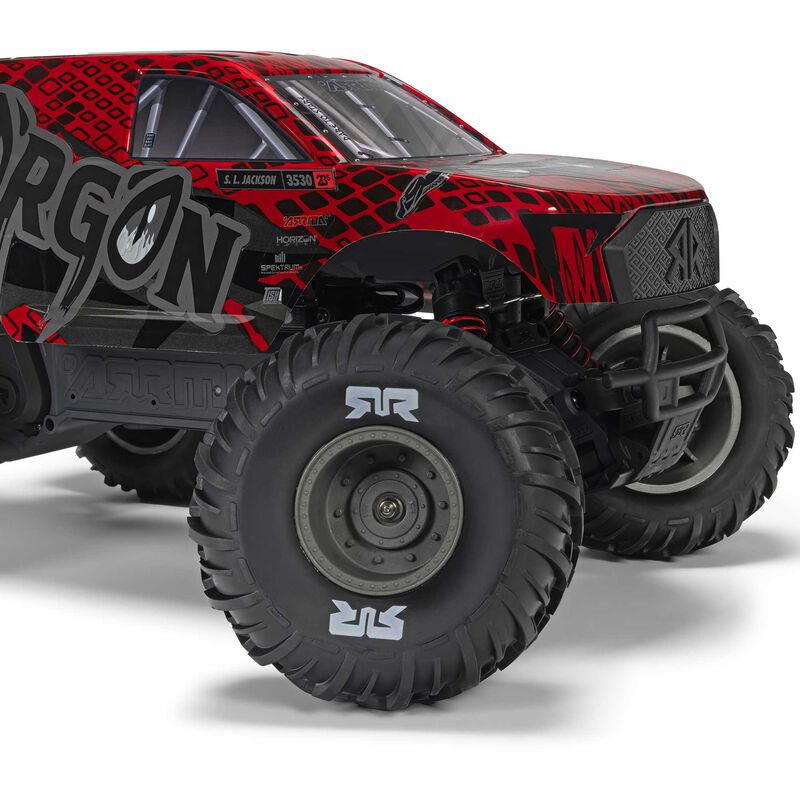 ARRMA Gorgon 223S 2WD RTR Brushless Red/Black RC Monster Truck 1/10 Scale (12)