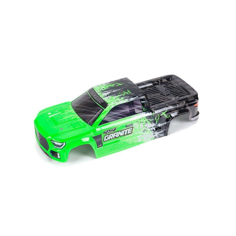 ARRMA 402305 Granite 4X4 BLX Finished Body Green