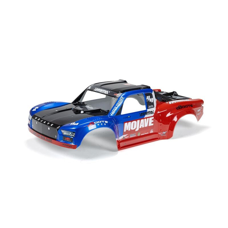 ARRMA 406166 MOJAVE 4S Painted Body Blue/Red