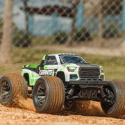 ARRMA ARA4202V4T1 1/10 GRANITE MEGA 665 4X4 RTR Brushed Monster Truck, Green (Requires Battery and Charger) - Hobby City NZ