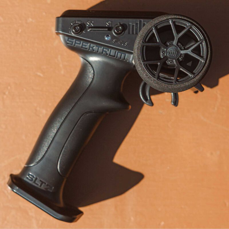 ARRMA ARA4206V4T1+SPMXPSS200 1/8 TYPHON MEGA 665 4X4 RTR Brushed Buggy, Blue  (Requires Battery and Charger)