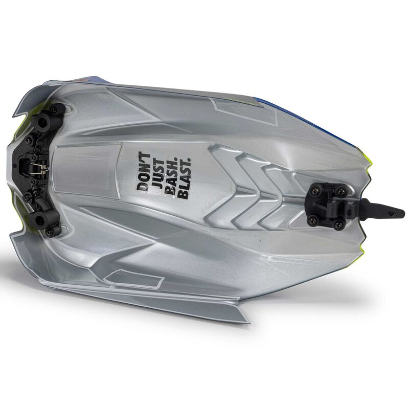 ARRMA ARA4206V4T1+SPMXPSS200 1/8 TYPHON MEGA 665 4X4 RTR Brushed Buggy, Blue  (Requires Battery and Charger)