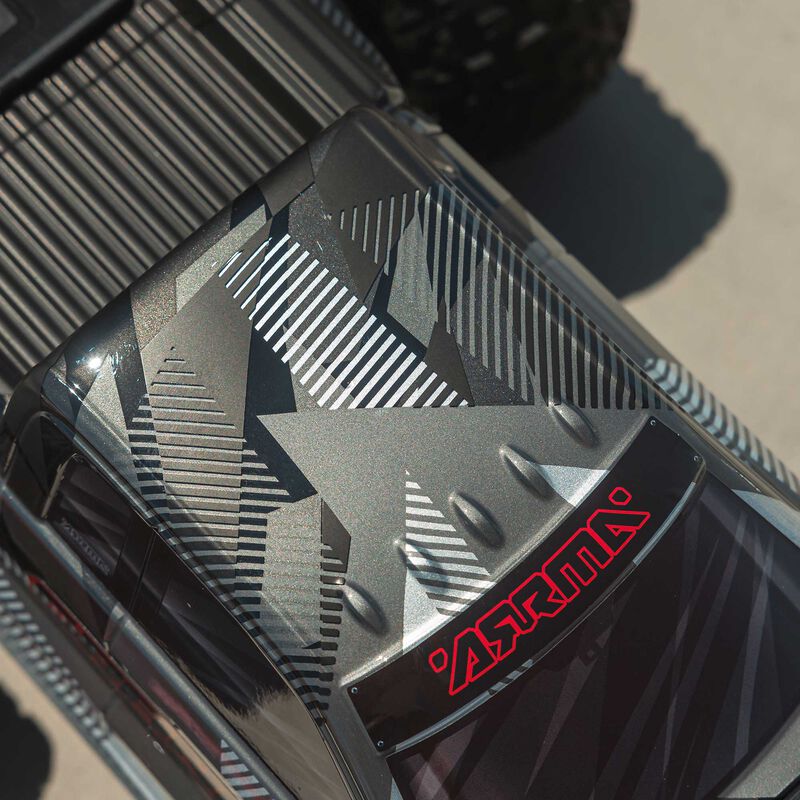 ARRMA ARA4302V4T3 1/10 GRANITE 223S DSC 4X4 RTR Brushless Monster Truck, Gun Metal - Hobby City NZ