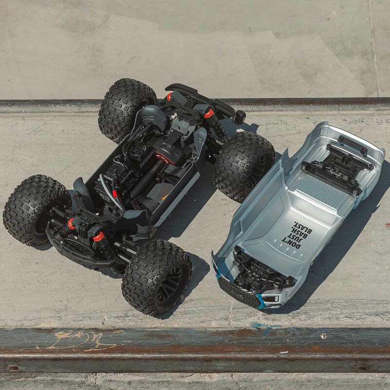 ARRMA ARA4302V4T3 1/10 GRANITE 223S DSC 4X4 RTR Brushless Monster Truck, Gun Metal (9250449326317)