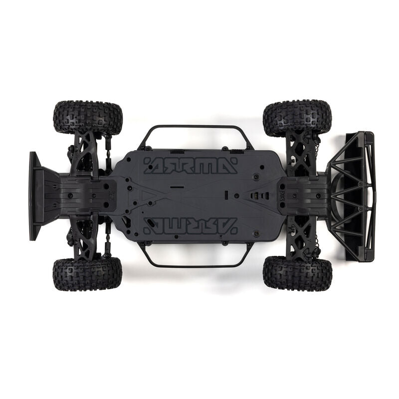 ARRMA ARA4303V4T1+GA5300-3S60-HC-EC5 1/10 SENTON 223S BLX Brushless 4X4 Short Course Truck RTR with DSC, Yellow plus Gens Ace 5300mAh 3S 11.1v 60C Hardcase Lipo Battery 138x46x38mm 406g with EC5 Combo