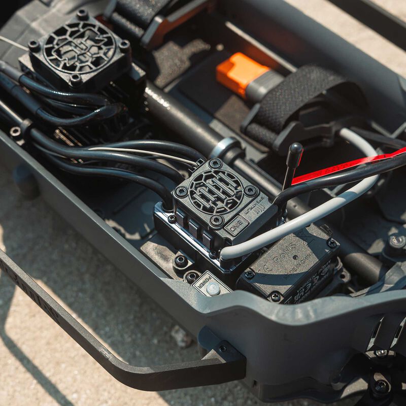 ARRMA ARA4303V4T2+GA5300-3S60-HC-EC5 1/10 SENTON 223S BLX Brushless 4X4 Short Course Truck RTR with DSC, Red