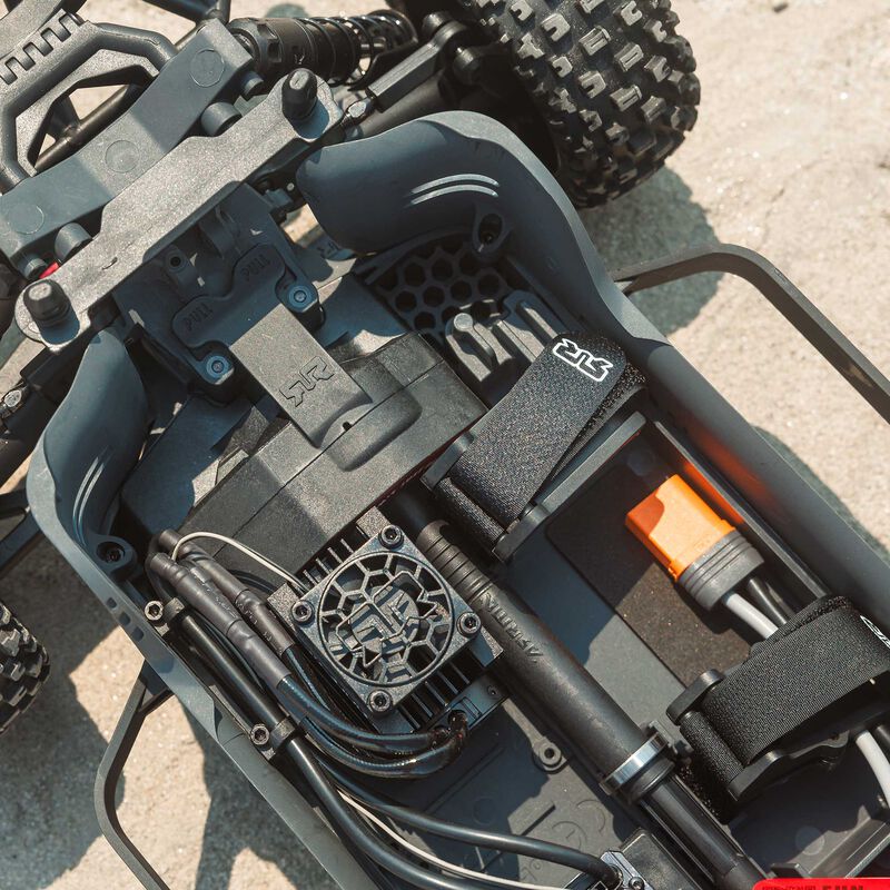 ARRMA ARA4303V4T2+GA5300-3S60-HC-EC5 1/10 SENTON 223S BLX Brushless 4X4 Short Course Truck RTR with DSC, Red