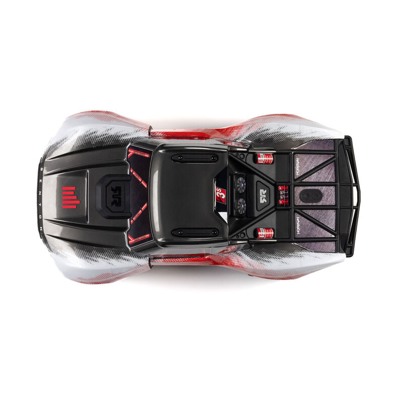 ARRMA ARA4303V4T2+GA5300-3S60-HC-EC5 1/10 SENTON 223S BLX Brushless 4X4 Short Course Truck RTR with DSC, Red