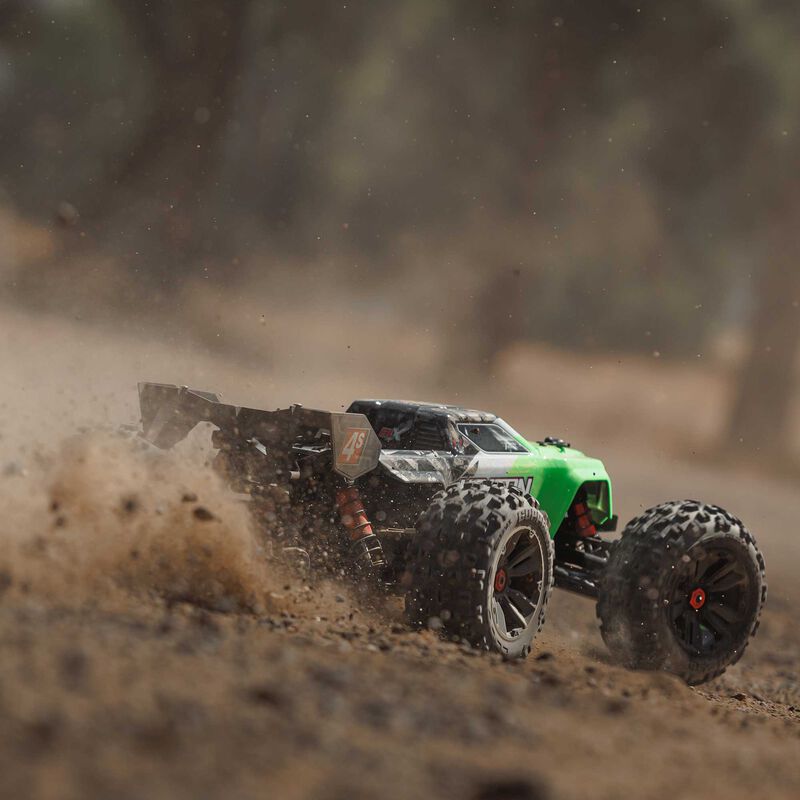 ARRMA ARA4408V2T4+SPMXPSS850 KRATON 4X4 4S BL 1/10TH 4WD SPEED MT (GREEN) With Center Diff