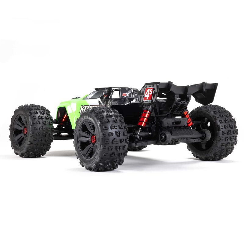 ARRMA ARA4408V2T4+SPMXPSS850 KRATON 4X4 4S BL 1/10TH 4WD SPEED MT (GREEN) With Center Diff