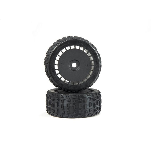 ARRMA ARA550097 dBoots Katar T Belted 6S Tire Set Glued (Blk) (2)  (Replaces ARAC9615) (8319016370413)