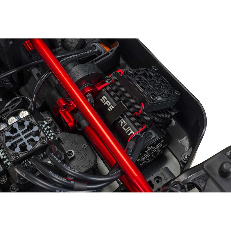 ARRMA ARA5808V2T1+GA7200-4S60-HC_X2 1/5 KRATON V2 4X4 8S BLX EXB Brushless Monster Truck RTR, Black