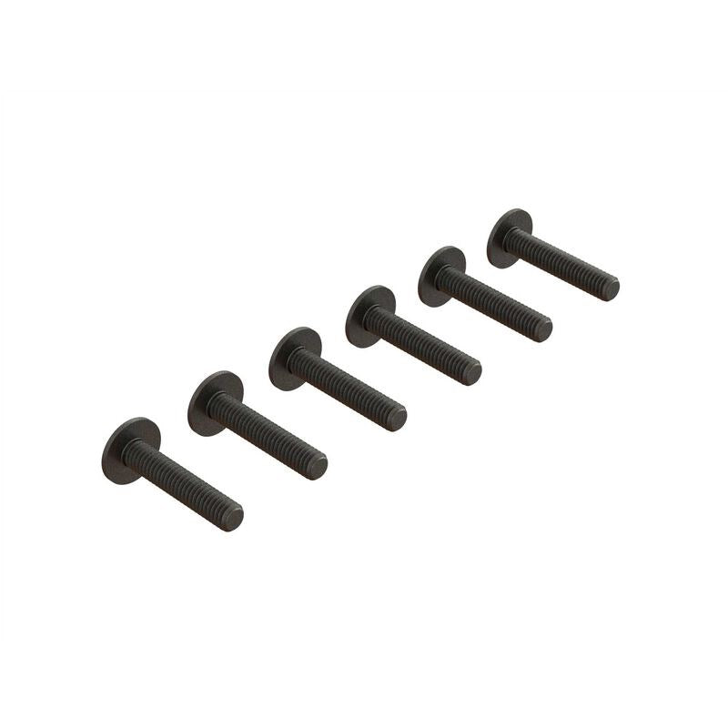 ARRMA 727420 Flanged Button Head Screw M4x20mm (6)