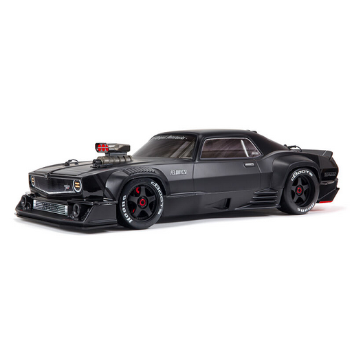 ARRMA ARA7617V2T1 1/7 FELONY 6S BLX Street Bash All-Road Muscle Car RTR Black - Hobby City NZ