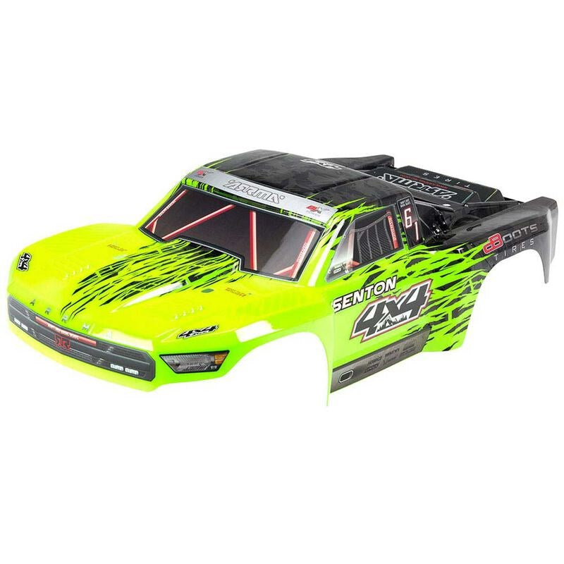 ARRMA C3331 AR402204 Body Pntd Decal Trim Green SENTON 4x4 BLX