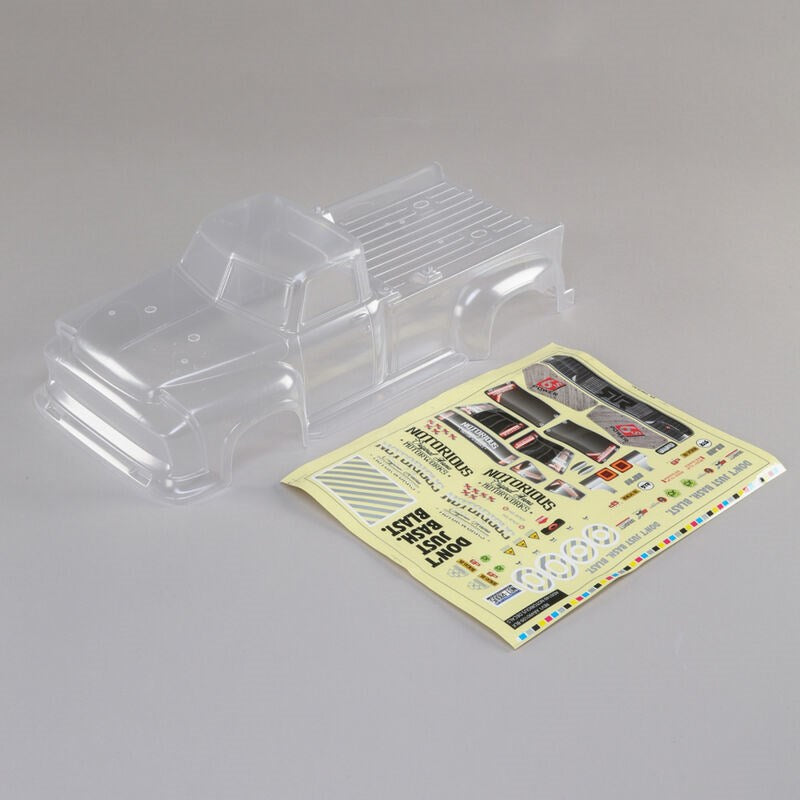 ARRMA C3340 AR406127 Notorious 6S BLX Body Clear