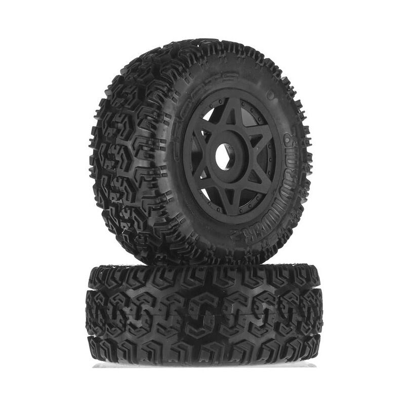 ARRMA C9422 AR550003 Dboots Sidewinder 2 6S Glued Black