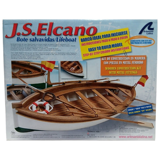 Artesania Latina 19019 Life Boat: J.S Elcano (8346419101933)