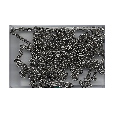 Artesania Latina 8610 Chain Black 1mm (1m) - Hobby City NZ