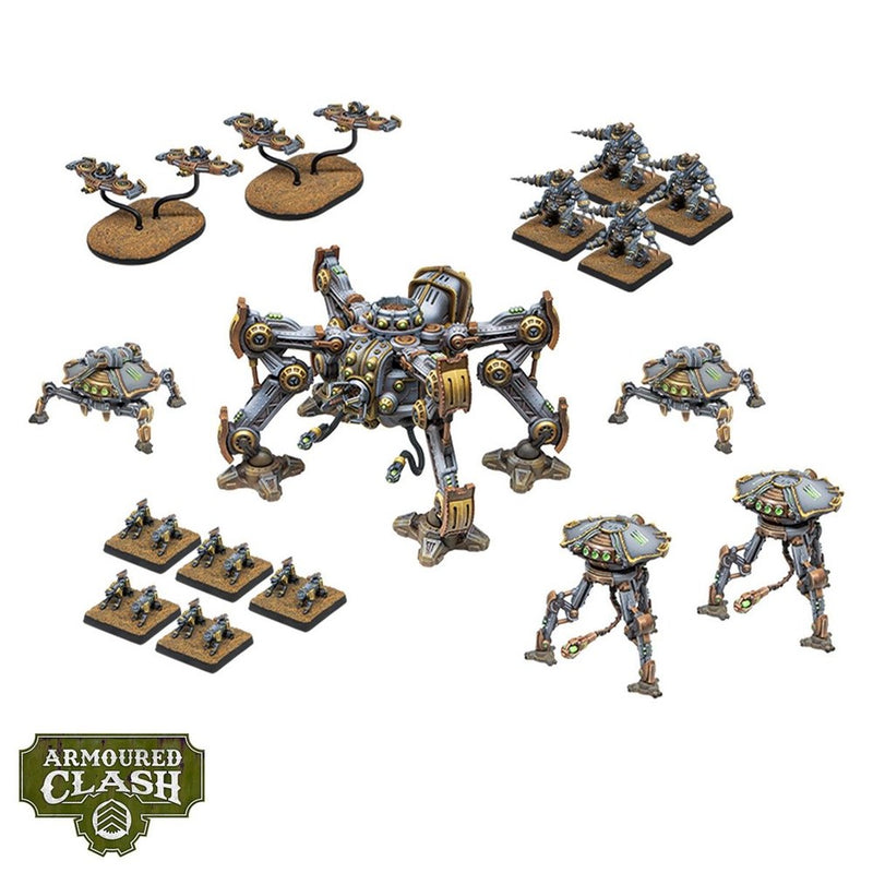 Warcradle ARM100005 Armoured Clash: Wells Battlegroup Set