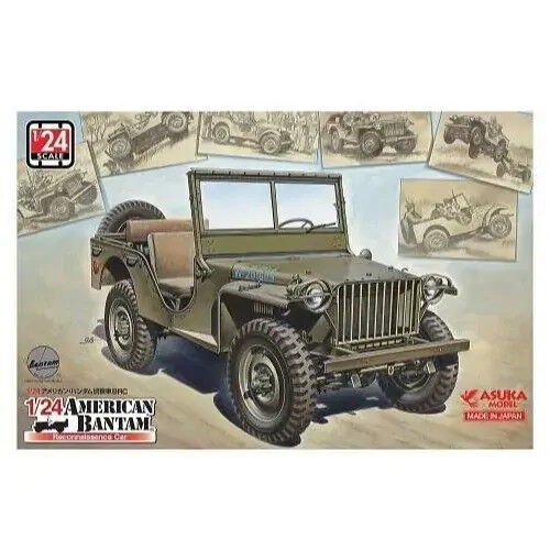 Asuka Model 24-005S 1/24 American Bantam BRC Limited Edition