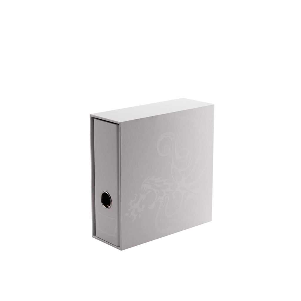 Dragon Shield Sanctuary Slipcase 2-Ring Card Binder White