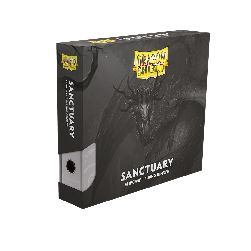Dragon Shield Sanctuary Slipcase 4-Ring White Card Binder (2)