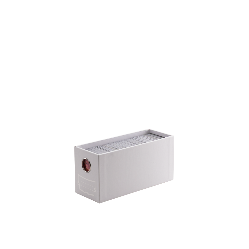 Dragon Shield Fortress 2- Drawers Vertical White Card Storage Box (3)