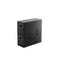 Dragon Shield Fortress 2- Drawers Vertical Black Card Storage Box