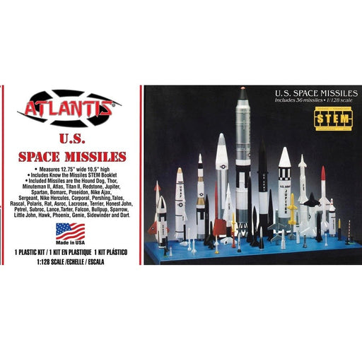 Atlantis Models AMCM6871 1/128 US Space Missiles (36) (8191638438125)