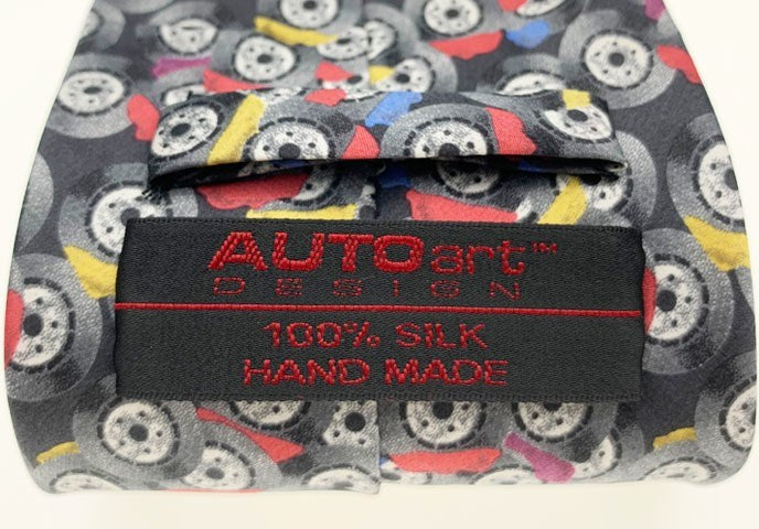 cAUTOart 45591 Silk Tie: Brake Disc Pattern - Hobby City NZ