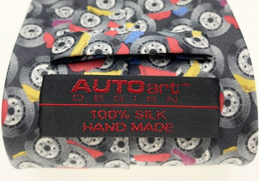 cAUTOart 45591 Silk Tie: Brake Disc Pattern - Hobby City NZ