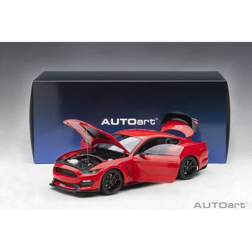 AUTOart 72935 1/18 Ford Mustang Shelby GT-350R (Race Red) (7460885823725)