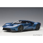 AUTOart 72942 1/18 Ford GT 2017 (Liquid Blue) (7460885922029)
