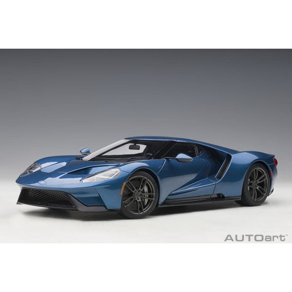 AUTOart 72942 1/18 Ford GT 2017 (Liquid Blue) (7460885922029)