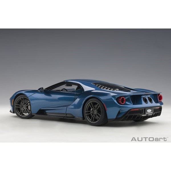 AUTOart 72942 1/18 Ford GT 2017 (Liquid Blue) (7460885922029)