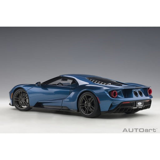 AUTOart 72942 1/18 Ford GT 2017 (Liquid Blue) (7460885922029)