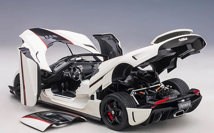 AUTOart 79027 1/18 Koenigsegg Regera White (8346425819373)