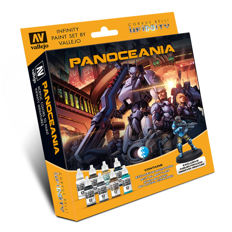 Vallejo 70231 Infinity Panoceania Exclusive Miniature Acrylic Paint Set - Hobby City NZ (8964713251053)