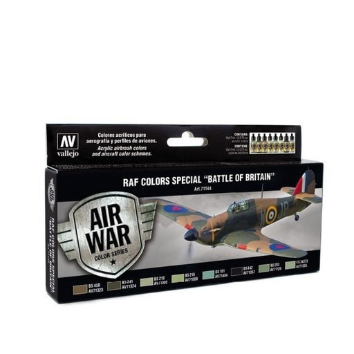 Vallejo AV71144 Model Air Special Battle Of Britain 1940-1941 8 Colour Set - Hobby City NZ (8938315350253)