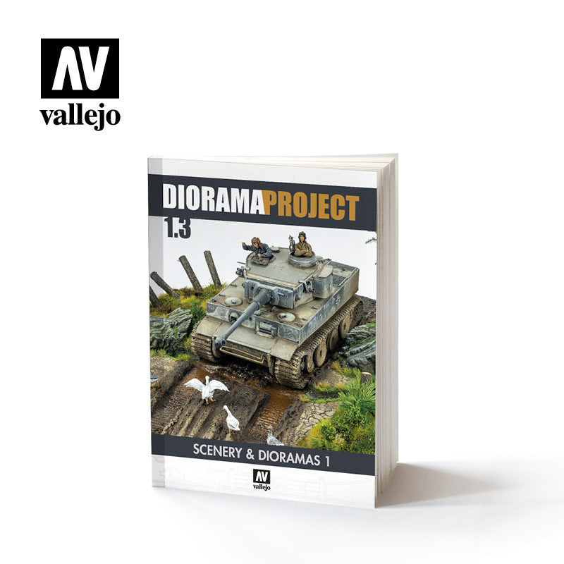 Vallejo 75049 Book: Diorama Project 1.3 Scenary & Diorama (English) - Hobby City NZ (8964715806957)